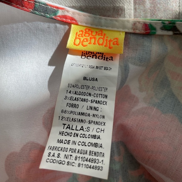 Agua Bendita Vega Crop Top - Picture 5 of 5